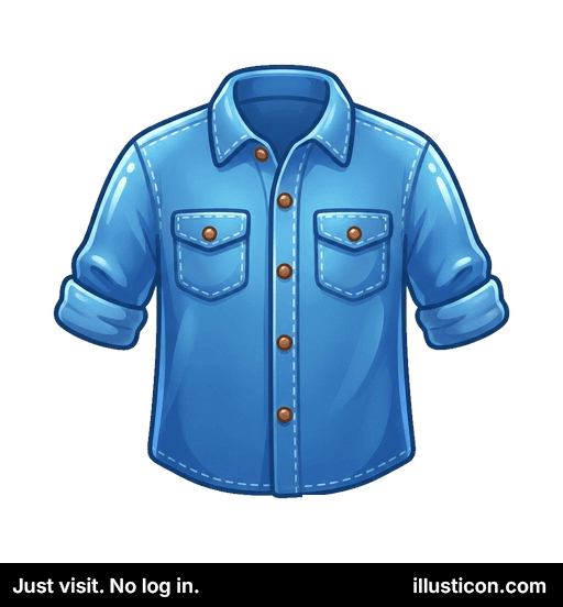 Classic Blue Denim Shirt