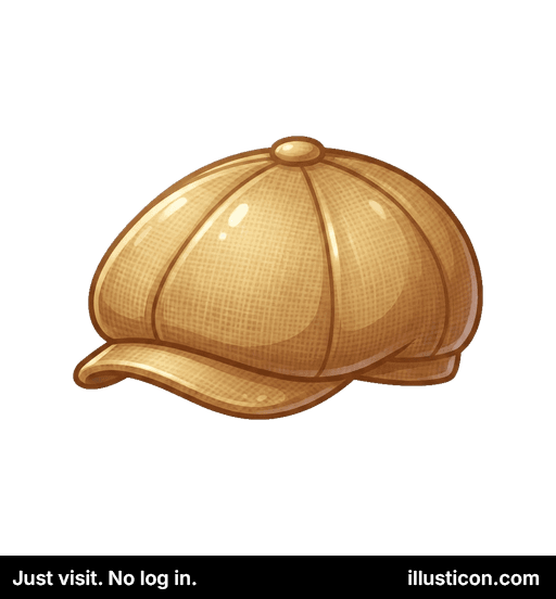 Classic Fabric Newsboy Cap