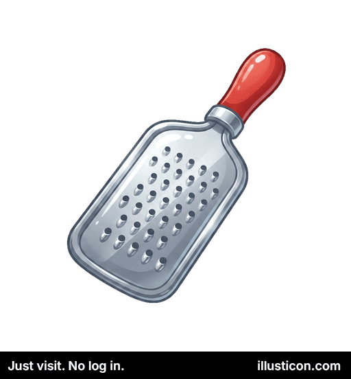 クラシックなキッチン用手動おろし金