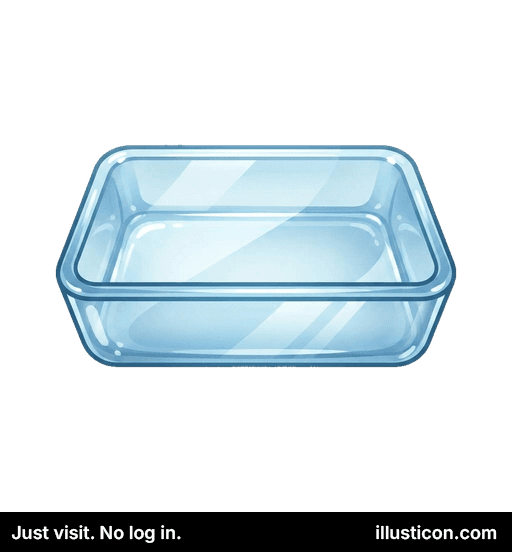 Đĩa Nướng Thủy Tinh Trong Suốt