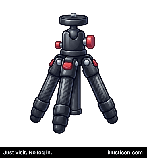 Soporte de trípode para cámara compacta