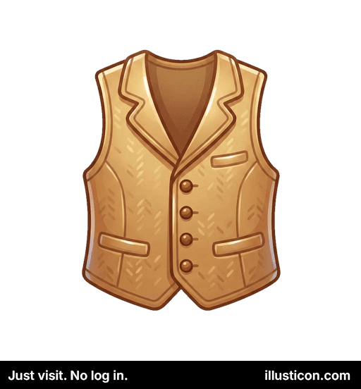 Eleganta Tan-kolora Heringosta Veŝto