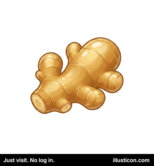 新鮮な黄金色の生姜の根