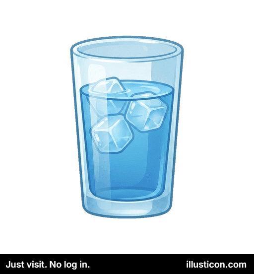 Glass of Water with Ice