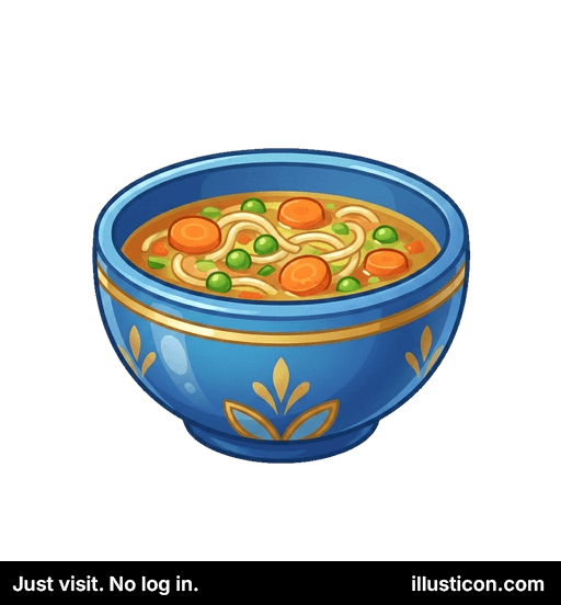 心温まる野菜ヌードルスープ