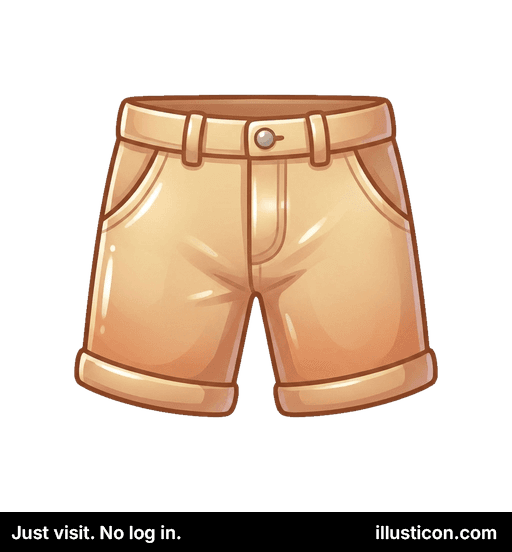 Quần Đùi Hè Thường Ngày Màu Kaki