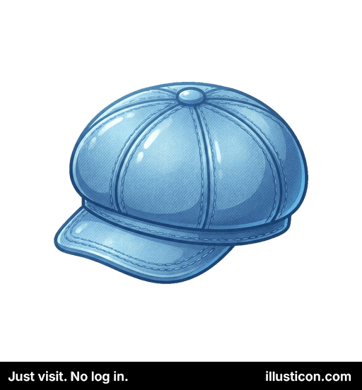 Mũ Newsboy Màu Xanh Nhạt