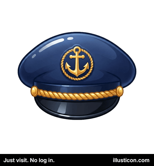Navy Captain's Peaked Hat