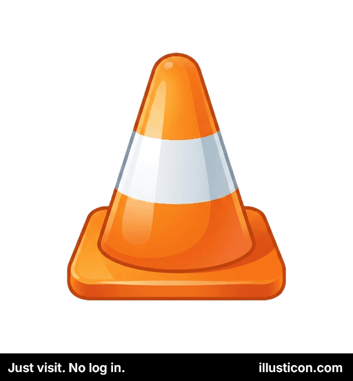 Orange Traffic Safety Cone