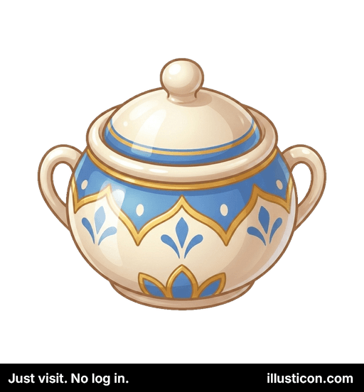 華やかな蓋付き陶器鉢