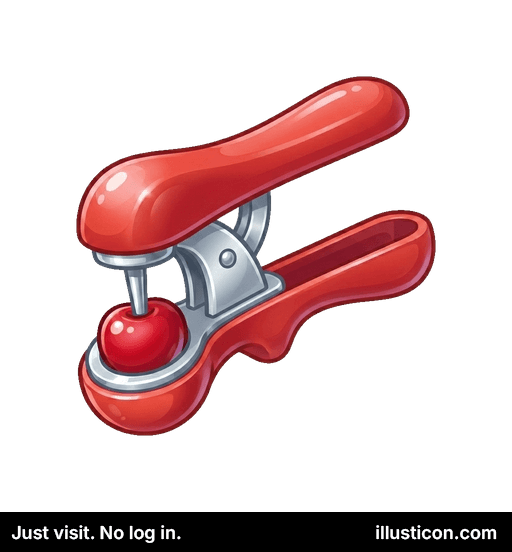 レッドチェリーピッター キッチンガジェット