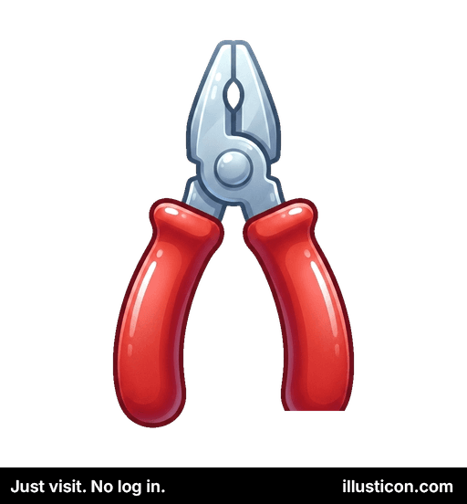 Red Handled Combination Pliers
