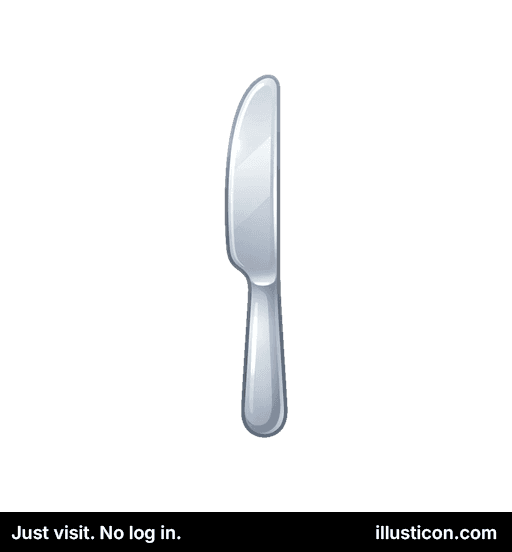 Silver Dinner Knife