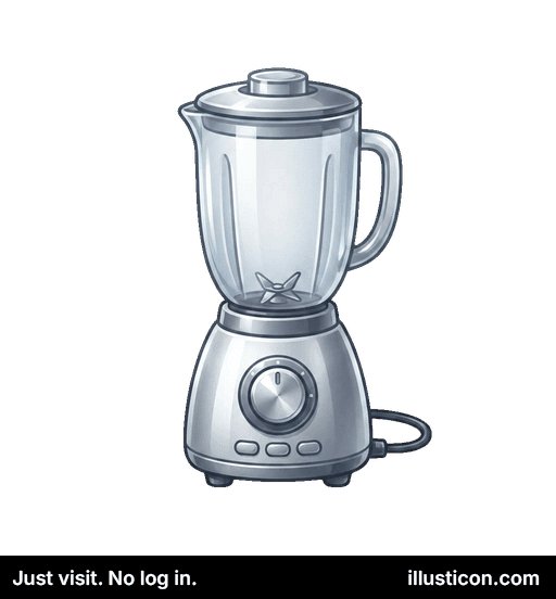 Arĝenta Elektra Kuireja Miksilo