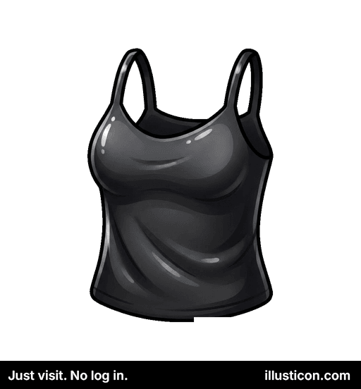 Áo Camisole Đen Thanh Lịch