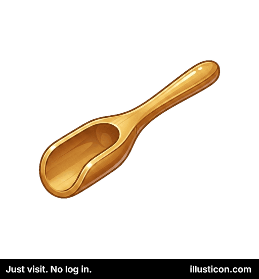 Muỗng đong bằng gỗ nhỏ