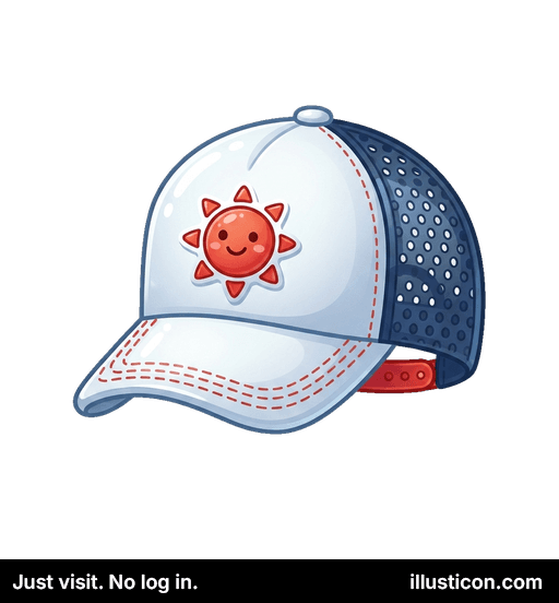 Rideta Sunĉapelo de Kamionisto