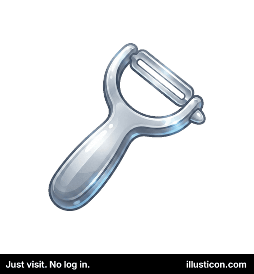 ステンレス製野菜ピーラー