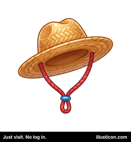 織り麦わらサンハット